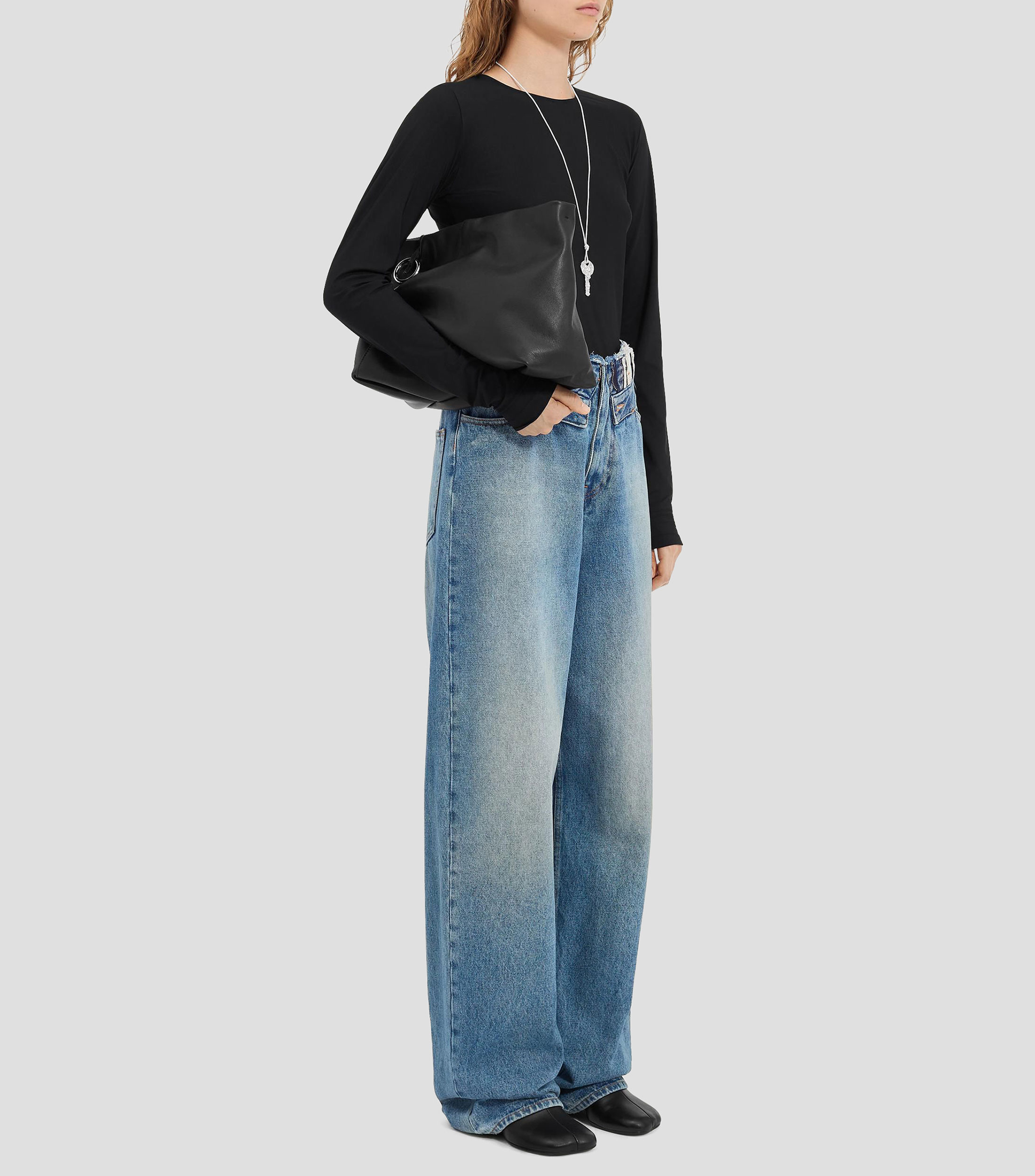 Jeans de corte recto Mujer